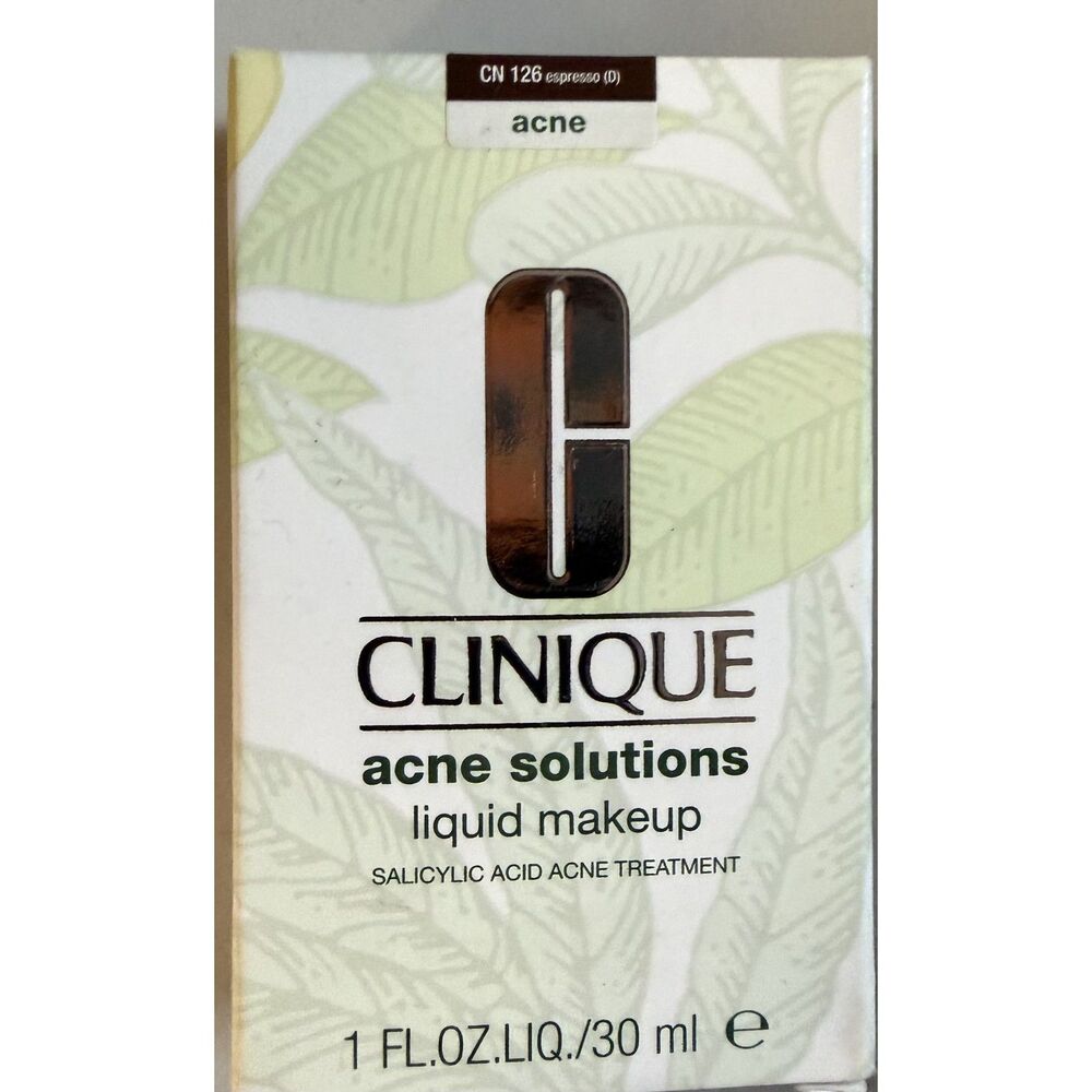 Clinique Acne Solutions Liquid Makeup Foundation NEW CN126